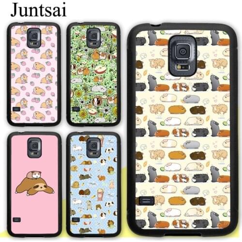 Cute Cartoon Guinea Pig Case For Samsung Galaxy A51 A71 A21S A20e A31 M31 M21 A50 A70 S9 S10 S20 Plus Note 20 Ultra