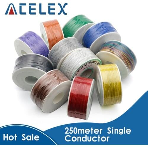 PCB flying jumper wire OK line 250meter 820FT 30AWG single conductor