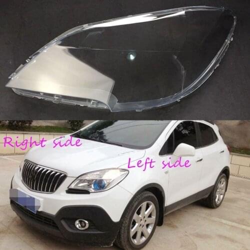 Car Headlight Lens For Buick Encore 2013 2014 2015 Headlamp Cover Car Replacement Front Auto Shell Cover