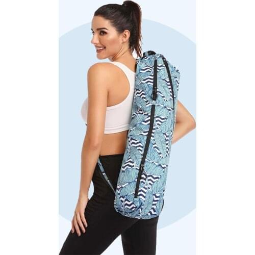 Yoga Mat Bag Protable Lightweight Thicken Widen Large Capacity Pilates Mat Backpack Yoga Sport Fitness Storage Bag