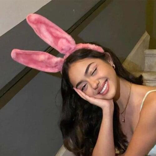Easter Rabbit Ears Hairband Headband Lolita Cosplay Headband Adult Children Cute Hairband Dress Costume Bunny Hair Accessories