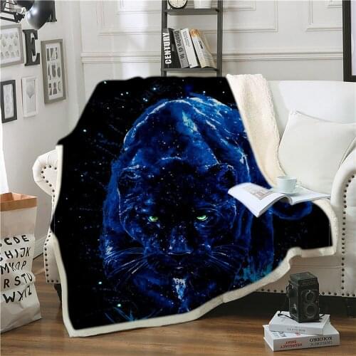 Super soft and warm leopard pattern printing baby toddler boy boy girl coral fluffy blanket throw leopard