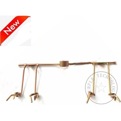 Diesel engine injector fuel return pipe for isuzuu 4JG1 ZAX60/70 SK60/70