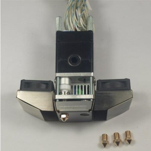 UM2 + 3D printer accessories Ultimaker2 Extended + Plus 1.75/3 mm Olsson Nozzle hot end assembly kit/set print head kit