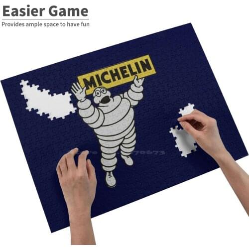 - Vintage Bibendum Advert 300 500 1000 Pcs Jigsaw Puzzle For Adult Kids Game Toy Gift Man Bibendum Vintage Motoring Advert