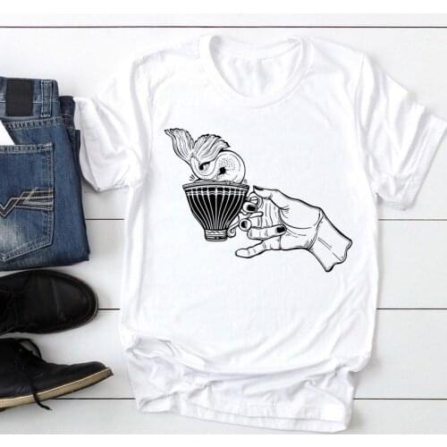 Women Wave Floral Beach Vacation Trend Cute Fashion Cartoon Summer Lady Print Tee Graphic T Top Female Tshirts Clothes T-Shirt