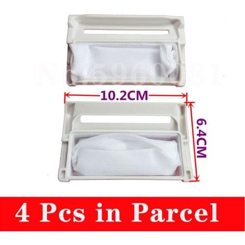4pcs spare parts for a washing machine Suitable for lg washing machine filter 5231FA2239N-2S.W.96.6 for parts lg washing machine