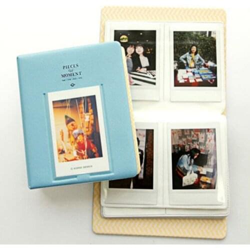 New 64 Pockets Album Case Storage Polaroid Photo FujiFilm Instax Mini Film