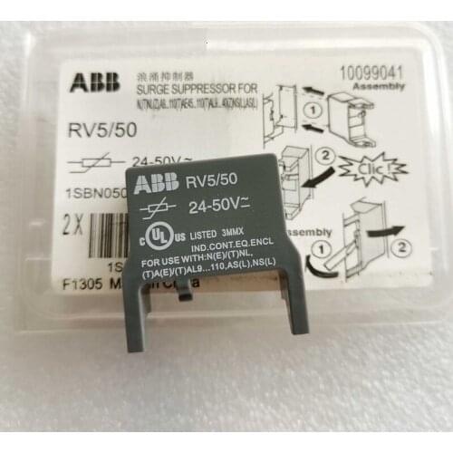 ABB Surge suppressors for contactor coils RV5/50 RV5/133 RV5/250