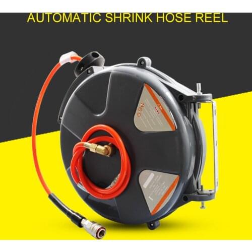 Automatic Retractable Hose Reel PU Clamping Tube 12*8MM Tracheal Air Drum Electric Drum Water Drum Air Tube Auto Repair Tool