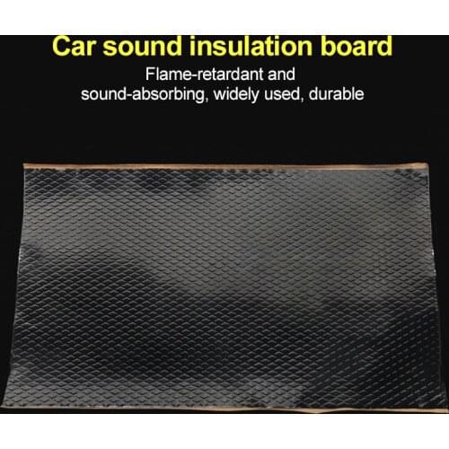 Car Accessories 400x2x250mm Sound Insulation Shockproof Plate Environmentally And Tasteless Pure Butyl Rubber Shock Pad