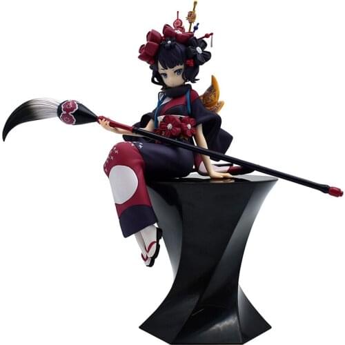 Bandai Anime Games Fate/Grand Order Figures Image 14cm Katsushika Hokusai Collection Ornaments PVC Model Toy Gift