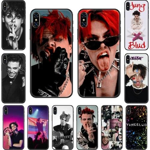 Singer Yungblud Phone case For iphone 4 4s 5 5S SE 5C 6 6S 7 8 plus X XS XR 11 PRO MAX 2020 black silicone Etui pretty coque art