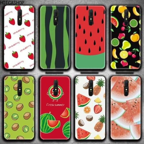 Fruit watermelon avocado strawberry Phone Case For Oppo A5 A9 2020 Reno2 z Renoace 3pro A73S A71 F11