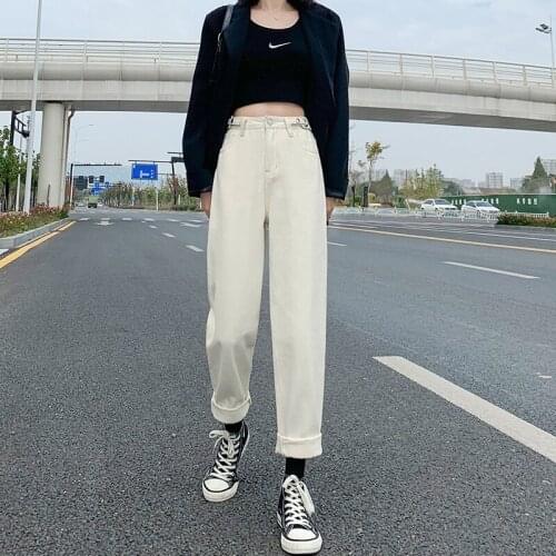 GUUZYUVIZ Women's Loose Jeans