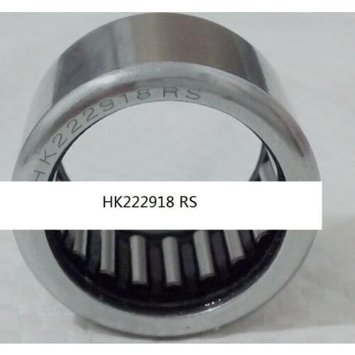 HK222918 RS HK222918rs Drawn cup caged Needle roller bearings open end ,wtih seal the size of 22 *29*18mm CN250 CF Moto