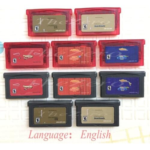 The Legend of Series Four Swords Minish Cap Awakening Video Game Cartridge Console Card Memory Card for 32 Bit Handheld Player