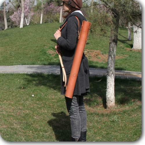 WWII JAPANESE IMPERIAL ARMY LEATHER MAP CASE OUTDOORS MILITARY WW2