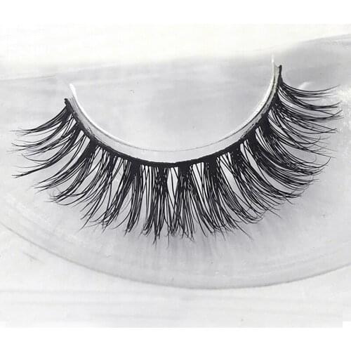 False fake eye lashes 30 styles 3D mink natural long crisscross thick winged eyelash extension cosmetics make up tools C318