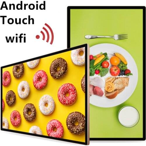 Touch screen Android WIFI HDMI 22 Inch IPS Backlight HD 1920*1080 Function Digital Photo Frame Picture Music Video player