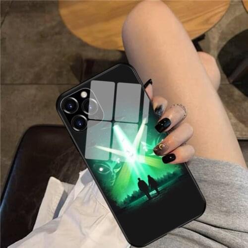 Patient X Phone Case Glass Phone Case For iphone 12 11 Pro Max XS XR X 8 7 Plus SE2 Case