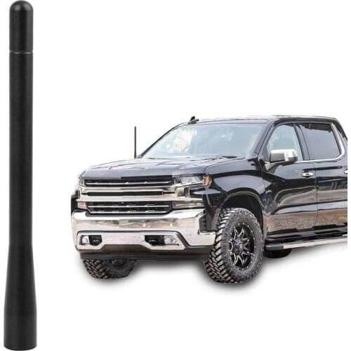 X AUTOHAUX Car Stubby Antenna Aerial AM/FM Mast for Chevy Silverado 1500 2007-2019
