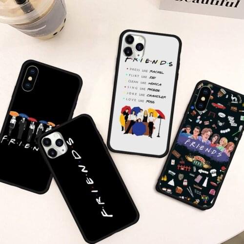Friends TV show funny Phone Case For iphone 12 11 pro Max Mini 7 8 plus X XR XS Samsung A50 70 8 9 10 6 21 S