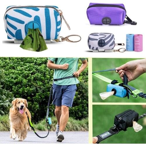 1 Pieces Pet Puppy Cat Pick Up Poop Bag Dispenser Portable Dog Poop Waste Bag Holder