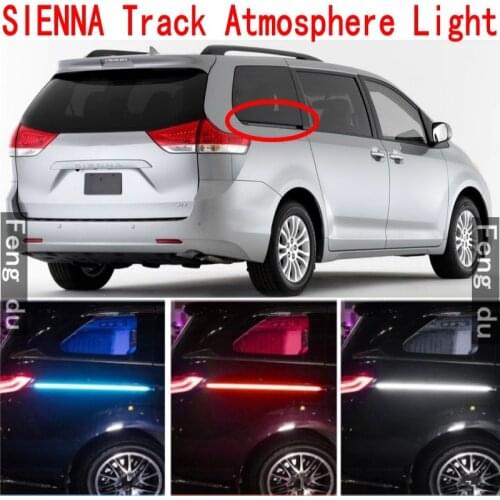 2pcs For SIENNA LED Track Light Atmosphere Light Door Light Guide Light Turn Light Driving Light decoration Light Warning