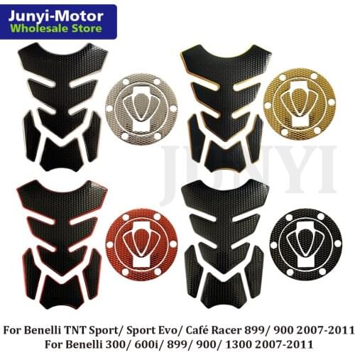 3D Fuel Tank Pad Gas Cap Cover Sticker For Benelli 300 600i 899 900 1300 2007 2008 2009 2010 2011 Protector Decal Motorcycle
