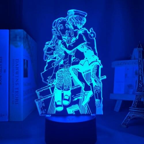 Acrylic 3d Lamp Anime Toilet Bound Hanako Kun Light for Bed Room Decor Colorful Nightlight Table Lamp Hanako Kun Gift