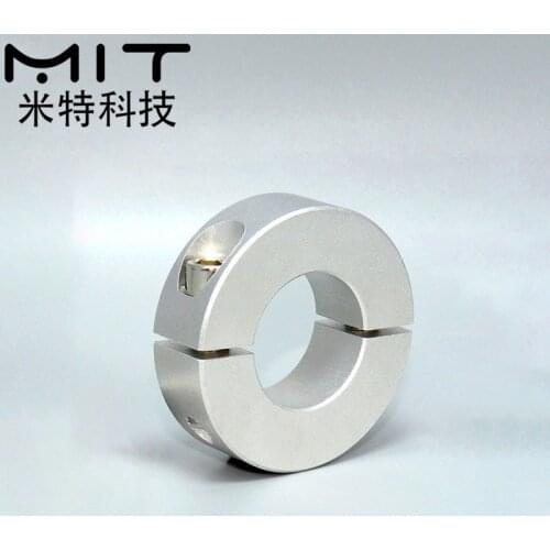 Fixed Ring FA Split Type Limit Shaft Retaining Ring Position SCNPAW Aluminum Alloy Surface Anodizing Treatment Stop Shaft Collar
