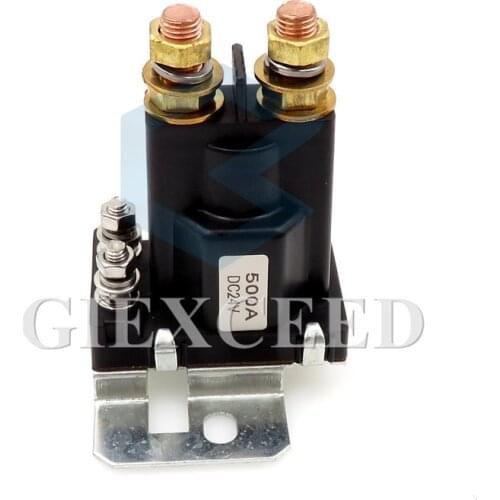 Large Current 500A DC 12V-24V 4 Pin Car Relay Car Switch Relay Starter On/off Power Switch