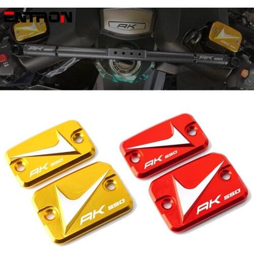 For KYMCO AK550 AK 550 2017 2018 2019 Hot Deals New Motorcycle Gas Fuel Tank Filler Oil Cap Cover Front Brake Fluid Reservoir