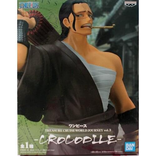 Banpresto Original ONE PIECE Sir Crocodile Figure TREASURE CRUISE JOURNEY 3 Anime Model Doll Toys Gifts BP81803