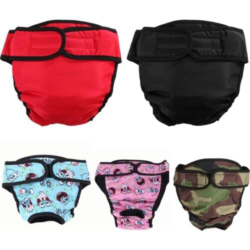 Dog Physiological Pants XS-XXL Diaper Sanitary Washable Female Dog Short Panties Menstruation Underwear Briefs Jumpsuit For Dog9