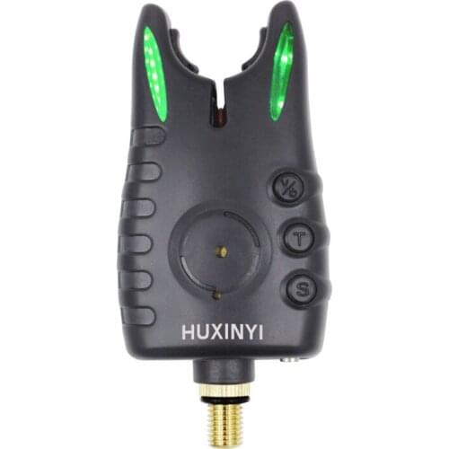 HUXINYI LED Fishing Alarms Indicators Fishing Bite Alarm Adjustable Volume Tone Sensitivity