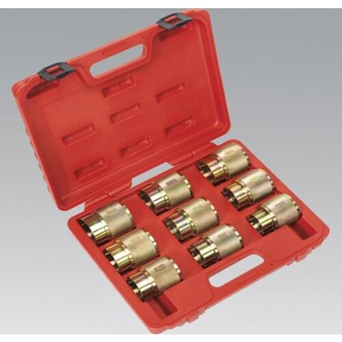 9pcs Motorcycle Fork Seal Driver Kit Removal Tool For Size 35/36/39/41/43/45/46/47/48/49mm Motorcycle Repair Tool