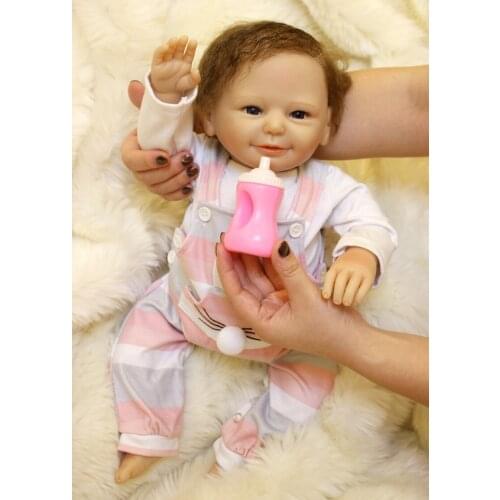 OtardDolls Bebe Reborn Dolls 20inch Reborn Baby Doll Soft Vinyl Silicon Newborn Doll bonecas playmate For Children Gifts