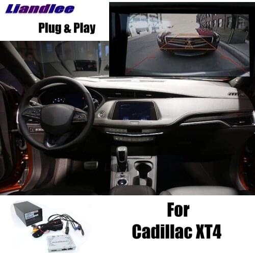 Liandlee Car Parking Camera Interface Reverse Back Up Park Camera Kits For Cadillac XT4 2019 Original Display Upgraded