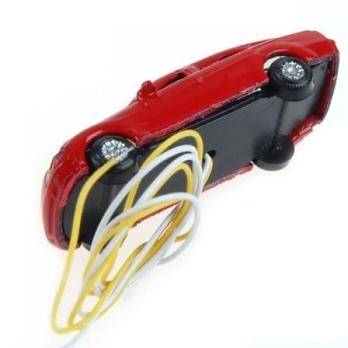 MACH 10 rooms painted light burning car model scale cable w / N (1 - 150)