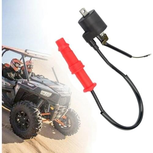 Ignition Coil Module with Spark Plug Cap for Polaris Sportsman Ranger 500 1995- 2004 3085227