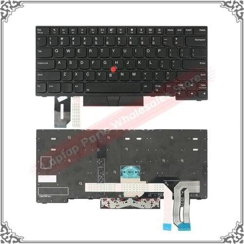Laptop For Lenovo Thinkpad E480 L480 L380 Yoga T480s US Keyboard With Backlight With Pointing Stick Replacement