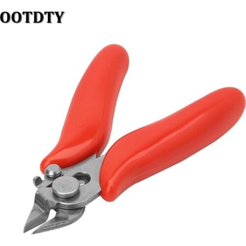 OOTDTY Mini 3.5" Diagonal Side Cutting Pliers Lock Cable Wire Cutter Repair Hand Tools