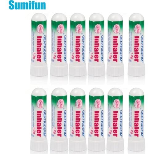 1-10pcs Rhinitis Mint Cream Nasal Essential Oils 100% Original Nasal Inhaler Rhinitis Refresh Nose Cold Cool Herbal Ointment