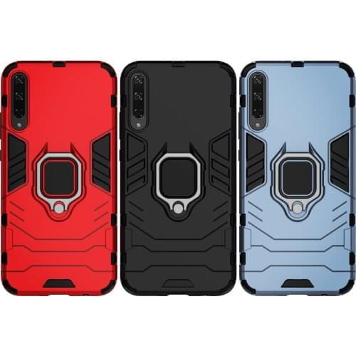 Shockproof Armor Case For Huawei Honor Play 3 Case Play3 6.39 inch Ring Holder Stand Phone Cover For Honor Play3 Coque ASK-AL00x