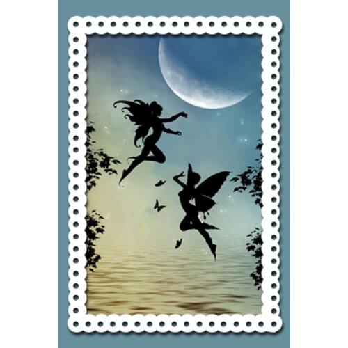 DABOXIBO Flying Flower Fairy Clear Stamps Mold For DIY Scrapbooking Cards Making Decorate Crafts 2021 NEW Arrival