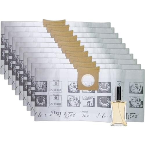 Vacuum Cleaner Dust Bag Compatible Brand Model Aqua Vac Gusty Winds 30 Broom Paper Dust Bag (10 Pieces) HT-TT0038-61