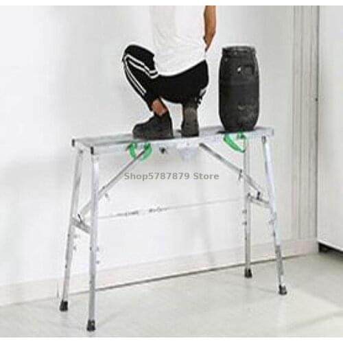 Folding Horse Stool Scaffold Decoration Horse Stool Lifting Indoor Thickening Putty Multifunctional Domestic Construction Ladder