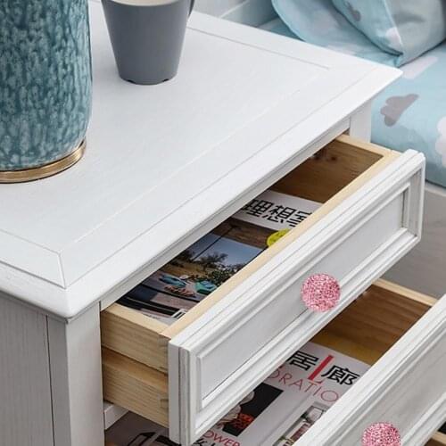 Stylish Rhinestones Ball Home Cupboard Drawer Knob Cabinet Furniture Pull Handle